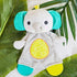 Bright Starts Snuggle & Teethe Plush Teething Baby Toy - Elephant, Crinkle Fabric, Ages 0 Months +
