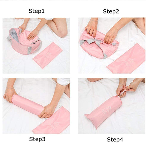Folding Bucket Collapsible Outdoor Bucket Portable Travel Basin 15L Heat Preservation Waterproof Tub for Foot Soaking Bath, Fishing, Hiking Camping, Washing Dish (Pink)
