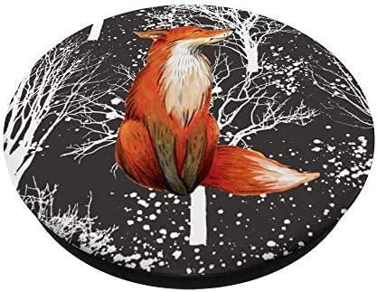 cute fox in woodland PopSockets PopGrip: Swappable Grip for Phones & Tablets