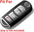 Alegender WAZSKE13D01 Smart Key Cover Case Jacket Protector Holder for 2017 2018 2019 2020 2021 Mazda 3 6 Miata MX5 CX-5 CX-7 CX-9 SPEED3 4 Buttons Smart Key Fob Remote