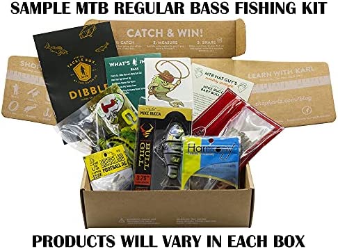 Catch Co Mystery Tackle Box Freshwater Largemouth and Smallmouth Bass Lures Fishing Kit
