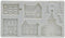 DIY Castle House Christmas Tree Silicone Mold Cake Chocolate Decorative Clay Mould Kitchen Baking Supplies(#2)