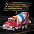 DRIVEN by Battat – Micro Cement Truck – Toy Cement Truck with Light and Sound Effects for Kids Age 4+ (Pack of 1)