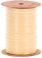 Berwick Craft Matte 1/4'' Wide Raffia Ribbon, Oatmeal Brown, 100 Yards