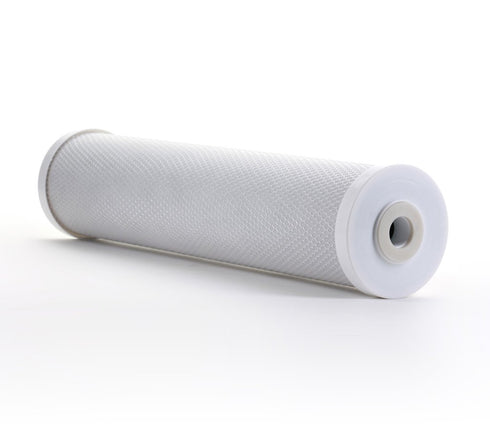 Hydronix CB-45-2005 Whole House, Commercial & Industrial NSF Coconut Carbon Block Water Filter, 4.5" x 20" - 5 Micron