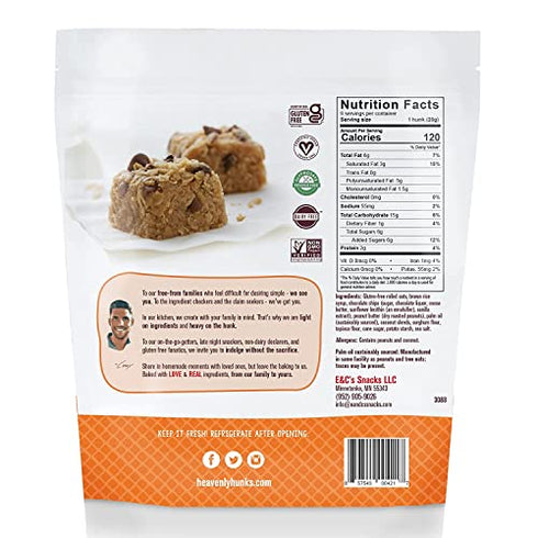 Heavenly Hunks Peanut Butter Chocolate, 6 oz Bag - 1 Pack