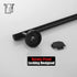 JQK Black Towel Bar, 12 Inch Stainless Steel Hand Towel Rack, Bathroom Towel Holder Matte Black Wall Mount, Total Length 15 Inch TB110L12-PB