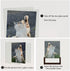 RLAVBL 8x10 Picture Frame Set of 2, Rustic Glass Photo Frames with Base for Tabletop Display