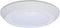 Halo BLD606930WHR-CA White BLD 6 in. 3000K Soft Integrated LED Recessed Ceiling Mount Light Trim, Title 20 Compliant, 6 Inch