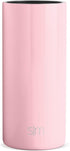 Simple Modern Skinny Can Cooler for Slim Beer and Hard Seltzer | Vacuum Insulated Stainless Steel Drink Sleeve Holder for 12oz Slim Cans | Ranger Collection | Blush