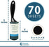 Sticky Tape Lint Roller for Clothes (2-pk) - Removes Dust & Lint from Clothing (140 Sheets Total - 2 Rolls with 70 Sheets Per Roll) by Comfy Clothiers