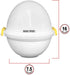 Eggpod by Emson Egg Cooker Wireless Microwave Hardboiled Egg Maker, Cooker, Egg Boiler & Steamer, 4 Perfectly-Cooked Hard boiled Eggs in Under 9 minutes As Seen On TV