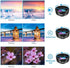 Criacr Phone Camera Lens, 210 °Fisheye Lens + 120 °Wide Angle + 25X Macro + 2X Telephoto + Star Lens + CPL + 6 Kaleidoscope 7 in 1 Phone Lens Kit Compatible with iPhone/Samsung/Google Pixel etc