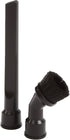 WORKSHOP Wet/Dry Vacs Vacuum Accessories WS16012A Dual-Fit Crevice Tool/Dusting Brush Shop Vacuum Attachments For Use With Shop Vacuum 1-1/4 and 1-7/8-Inch Hose , Black