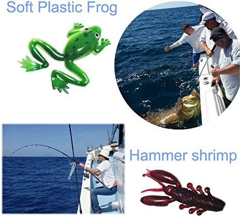XYZsundy 90PCS Fishing Lures Kit Set Including Fishing Stuff Tackle Box Accessories Hooks, Worms, jigs, Fishing Bait for bass, Crappie ,Trout,Fishing Gifts for Men.