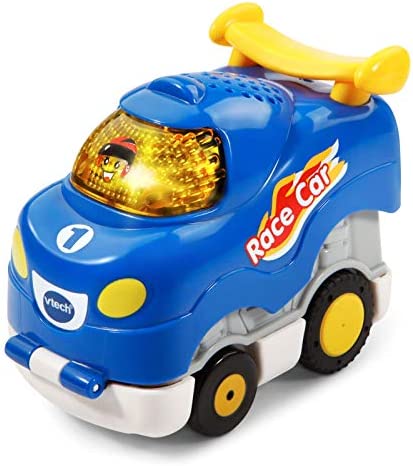 VTech Go! Go! Smart Wheels Press and Race Race Car , Blue