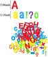 Toddlers Toys Felt-Alphabet Letters Numbers for Preschool Learning Activity with 107 Pieces ABC Upper Lower Case Letters, Numbers Children Felt Wall Sensory Activity Toys