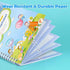 Magic Copy Practice Book Copybook Letters Set 4 Pack with Pens Refills English Cursive Calligraphy Reusable for Kids Kindergarten Preschool 1st 3rd Grade Toddlers Age 3 4 5 6 7 8 English