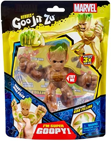 Heroes of Goo Jit Zu Licensed Marvel Hero Pack - Groot