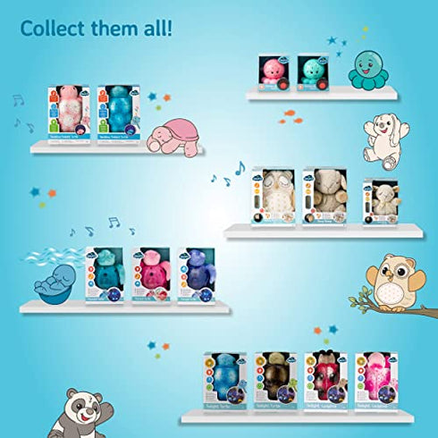 Cloud b Travel Soothing Sound Machine | Cuddly Stuffed Animal | 4 White Noise | Auto-Shutoff | Travel Sleep Sheep on the Go