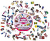 5 Surprise Mini Brands Collectors Case Series 1 by Zuru (Includes 2 Mini Toys) Red