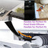 Silicone Gap Covers (2 Pack) Stove Spacer Fillers Heat Resistant Seals Gaps Between Stovetop and Counter, Easy to Clean (21 Inches, semi-clear)