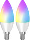 CMARS LED Smart Light Bulbs E12 Base, WiFi Smart Candelabra Bulb Compatible with Alexa Google Home IFTTT, Dimmable and RGB Color Changing Light Bulb, 320 lm 35w Equivalent (2.4 Ghz only) 2 Pack