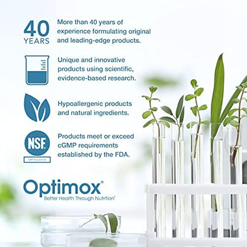 Optimox Iodoral 12.5 mg - Original High Potency Lugol Solution Iodine Nutritional Supplement - Energy and Thyroid Support - 180 Tablets?