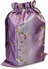 kilofly Embroidered Silk Jacquard Travel Bag, Lingerie & Shoes, Value Set of 3