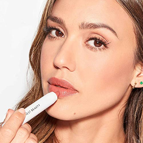 Honest Beauty Lip Crayon-Demi-Matte, Fig with Jojoba Oil & Shea Butter | Lightweight, High-Impact Color | EWG Certified + Dermatologist tested + Hypoallergenic & Cruelty free | 0.105 oz.