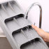Silverware Organizer Storage Tray, Cutlery Expandable Organizer, Multipurpose Kitchen Drawer Organizer for Kitchen Drawer Spoon Knife and Fork Holding Flatware