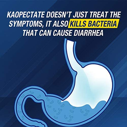 Kaopectate Multi-Symptom Anti-Diarrheal& Upset Stomach Reliever, 42 Caplets