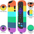 Case for Roku Voice Remote Pro, Cover Roku Ultra 2020/2019/2018 Remote Control Silicone Protective Controller Back Sleeve Holder Universal Replacement Skin New Battery Protector (Rainbow)
