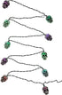 Kurt Adler UL 10-Light LED Sugar Skull Color Changing Light Set