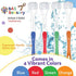bA1 Health - 3-Sided Specialty Toothbrush (Complete Coverage) - Autism, ASD, Special Needs, Sensory, Perio Brush for All Kids/Adults - Best for Sensitive Gums and Teeth! Choose From 4 Colors
