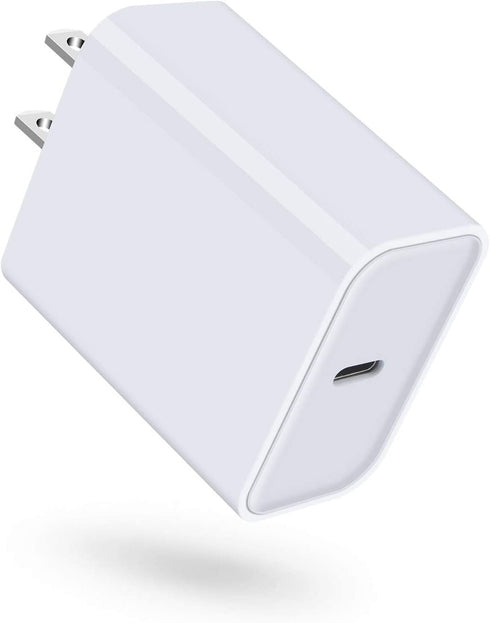 USB C Fast Charger Head for iPhone 14 Pro, 20W USB C Power Adapter Fast Charging Block Brick Cube Box for iPhone 14 Pro Max/14 Plus/13/12/11 Pro/Max/Mini/SE/XS, Samsung Galaxy S22 S21 S20,Pixel 7 6a