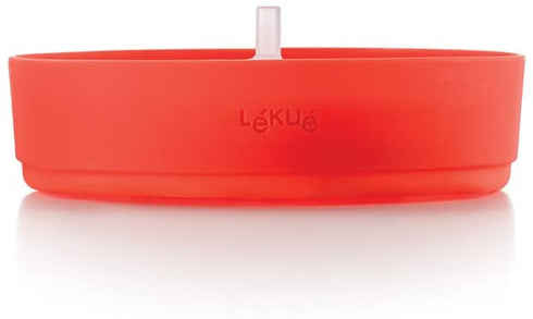 Lekue Microwave Popcorn Popper/ Popcorn Maker, Red