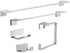 DELTA 77736, 2.30 x 4.00 x 1.70 Inches, Polished Chrome