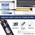 LEESION Hair Clippers for Men,Professional Hair Trimmer Cordless Hair Clipper Zero Gapped T-Blade Beard Trimmer, Hair Trimmer for Men Rechargeable Grooming Kit with Guide Combs Gifts for Men(Gold)