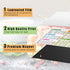 Instant Pot Magnetic Cheat Sheet, Pressure Cooker Magnet, Air Fryer Accessories Cooking Times Food Chart for Refrigerator
