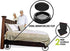 Slipstick CB676 3 Inch Incline Bed Risers for Acid Reflux, Pain, and Breathing Relief (Set of 2 Medical Risers and 2 GorillaPads) Raises / Elevates Head of Bed