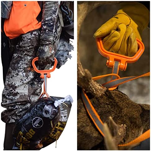 MULTUS: Perfect Deer Drag - Hunting Dragging Pull Rope - Safety Reflective Hunting Accessory Hunting Gear Gift for Men