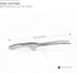 (Set of 2) Made in Korea, Self-Standing Tongs for Korean & Japanese BBQ, Veggies and Seafood, Tweezers & Pincette, Clean & Convenient Use, Premium Stainless Steel, Non-Slip Serrated Tips