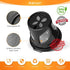AIEVE Reusable Coffee Pods Compatible with Ninja Dual Brew Coffee Maker, 2 Pack Reusable K Pod Permanent K Cups Filters Coffee Accessories Compatible with Ninja CFP201 CFP301 CFP400 Dual Brew Pro