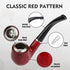 Scotte Captain Tobacco Pipe Red Smoking Pipe