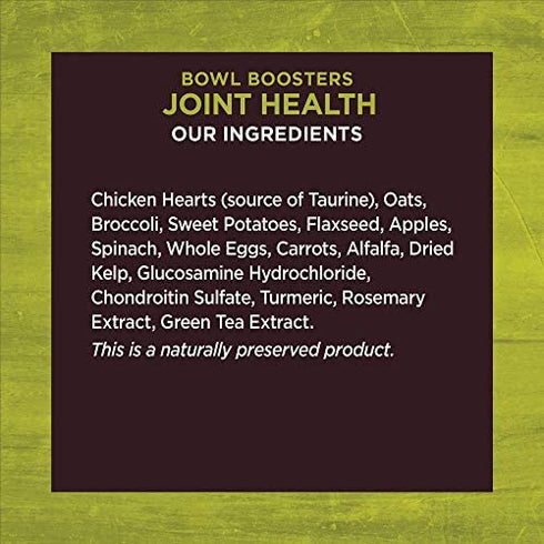 Wellness CORE Bowl Boosters Joint Health Dog Food Topper, 4 Ounce Bag