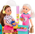Glitter Girls – GG Drive-Thru Food Set – Can We Take Your Order? – Play Food & Pretend Restaurant Playset for 14-inch Dolls – Toys, Clothes, and Accessories for Kids Ages 3 and Up