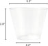 Athoma Plastic Wine Cups, Hard Plastic Cups, 9 Oz Clear Plastic Cups, Wedding Plastic Cups, Plastic Clear Cups For Party, Cocktail Cups Plastic, Clear Party Cups, Disposable Wine Cups,Bulk Clear Cups