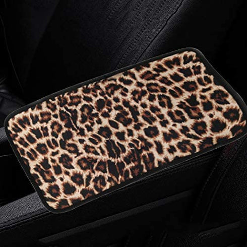 Forala Auto Center Console Pad Cute Flowers Car Armrest Seat Box Cover Protector Universal Fit