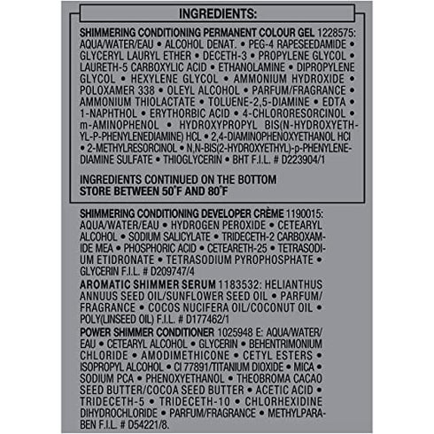L'Oreal Paris Feria Multi-Faceted Shimmering Permanent Hair Color Hair Dye, S1 Smokey Silver